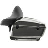 Color Matched King Tour Pack w/ Full Backrest & Black Hardware for Indian® '14-'25