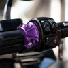 Custom Color Billet Brake & Clutch Perch Clamps for Harley® Softail / Dyna / Sportster