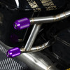 Custom Color Anodized Knurled T-6061 Sliders for HOGWORKZ® Performance Engine Guards