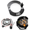 A10 Moto FXRT JD Customs Fairing Baja Designs LP6 Lighting Combo Kit