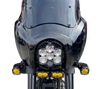 A10 Moto T-Sport Modular LP6 Mounting system For Softails, Dynas and Low Rider S Lighting Combo Kit 127095
