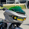 2023.5+ Road Glide A10 Logo Wings for Alpha Six Lighting Kit.