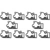 James Gasket #JGI-26276-92 - Oil Pump Body to Motor Gasket - 80"