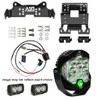 A10 Moto 18-24 H.D. Breakout LP9 Combo Bracket Kit W/Two S2 Lights 127131