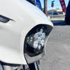 A10 Moto 23.5+ Harley Davidson Street Glide LP6 Mounting Kit for DOT/RACING LIGHT