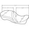 Drag Specialties Seats - Touring Seat - Mild Stitch - FL '09-'23