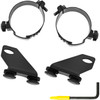 Memphis Shades #MEB9701 - Lowers Mounting Kit - Black Low Rider S