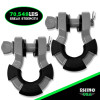 Rhino USA SUPERSHACK-GRY Rhino USA 8T Super Shackle 2-Pack (Gray)