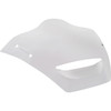 Memphis Shades #MBR102504 - Vented Windshield - BRL Race Bubble - Vented - 3" - Clear - FLTRX