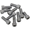 Drag Specialties - Bolts - Socket-Head/Replacement - Knurled/Fine Thread - 3/8"-24 x 1-1/4" - 10 Pack
