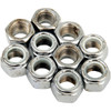 Drag Specialties - Nuts - Nylon - Chrome - 7/16"-20