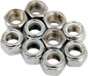 7/16-20 Chrome Nylon Nut