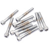 Drag Specialties - Bolts - Socket-Head/Replacement - Knurled/Fine Thread - 5/16"-24 x 1-3/4" - 10 Pack