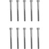 Drag Specialties - Bolts - Socket-Head - Replacement - Smooth/Coarse Thread - #10-24 x 2" - 10 Pack