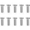 Drag Specialties - Bolts - Hex Head/Replacement - Fine Thread - 3/8"-24 x 1" - 10 Pack