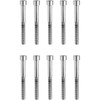 Drag Specialties - Bolts - Socket-Head - Replacement - Smooth/Coarse Thread - #10-24 x 1-3/4" - 10 Pack