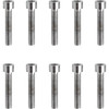 Drag Specialties - Bolts - Socket-Head - Replacement - Smooth/Coarse Thread - #8-32 x 7/8" - 10 Pack