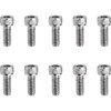 Drag Specialties - Bolts - Socket-Head - Replacement - Knurled/Coarse Thread - #10-24 x 1/2" - 10 Pack