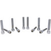 Drag Specialties - Bolts - Socket-Head/Replacement - Smooth/Fine Thread - 3/8"-24 x 2" - 10 Pack
