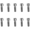 Drag Specialties - Bolts - Socket-Head - Replacement - Smooth/Coarse Thread - #8-32 x 1/2" - 10 Pack