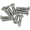 Drag Specialties - Bolts - Button Head/Replacement - #8-32 x 1/2" - 10 Pack