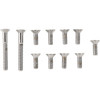 Drag Specialties - Bolt Set - Transmission Top Cover - Smooth/Socket-Head
