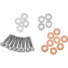 Drag Specialties - Bolt Set - Rocker Box - Smooth - '84-'03 Harley-Davidson