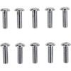 Drag Specialties - Bolts - Button Head/Replacement - 5/16"-18 x 1" - 10 Pack