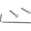 Drag Specialties - Bolt Set - Point Cover - Button-Head - '79-'03 Harley-Davidson
