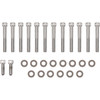 Drag Specialties - Bolt Set - Rocker Box - Knurled - '71-'76 Sportster