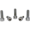 Drag Specialties - Bolts - Socket-Head/Replacement - Smooth/Coarse Thread - 7/16"-14 x 1-1/4" - 5 Pack