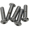 Drag Specialties - Bolts - Button Head/Replacement - 3/8"-16 x 1-3/4" - 5 Pack