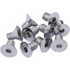 Drag Specialties - Bolts - Flat-Head - Chrome - 5/16"-18 x 1/2"