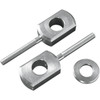 Drag Specialties - Axle Block Adjuster - Rear