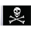 PRO PAD #FLG-JR15 - Jolly Roger Flag - 10" x 15"