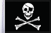 Jolly Roger Flag - 10" x 15"