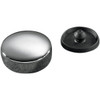 Colony #8810-2 - Chrome Stem Bolt Cover and Rubber Plug - '57-'78 XL