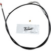 Barnett #101304001603 - Black Vinyl Idle Cable - +3" Size - 42" Length