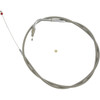 Barnett #102304001603 - Stainless Steel Idle Cable - +3" - '02-'07 FLH