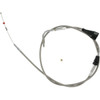 Barnett #102304100106 - Stainless Steel Idle Cable - Cruise - +6" - '02-'07 FLH