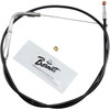 Barnett #101303001203 - Black Vinyl Throttle Cable - +3" Size - 34" Length