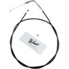 Barnett #101303000706 - Black Vinyl Throttle Cable - +6" Size - 50" Length