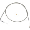 Barnett #102303000806 - Stainless Steel Throttle Cable - +6" - '90-'95 Touring