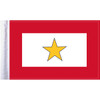 PRO PAD #FLG-GS - Gold Star Flag - 6" x 9"