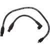 Sumax #S49033 - Spark Plug Wire - 10.4 mm - Black - '80-'98 FL