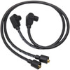 Sumax #S76081 - Spark Plug Wire - 90° - Black - Universal