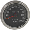Drag Specialties - FL-'89-'95 Style 2240:60 Speedometer - Black Face