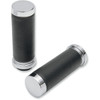 Drag Specialties - Textured Black Rubber Grips - Cable