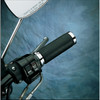Drag Specialties - Textured Black Rubber Grips - Cable
