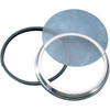 Drag Specialties - Bezel/Lens Kit for FL-Style Speedometer - 5" Diameter